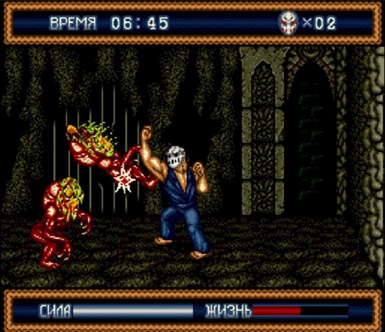 Splatterhouse 3 - геймплей игры Sega Mega Drive\Genesis